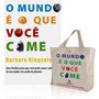 O Mundo é o que Você Come Grátis Sacola Ecológica por R$ 31,30