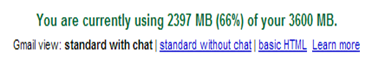 gmail thumb Gmail com muito mais armazenamento